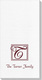 Pick Your Initial Monogram with Text Deville Guest Towels Image 3 of 3